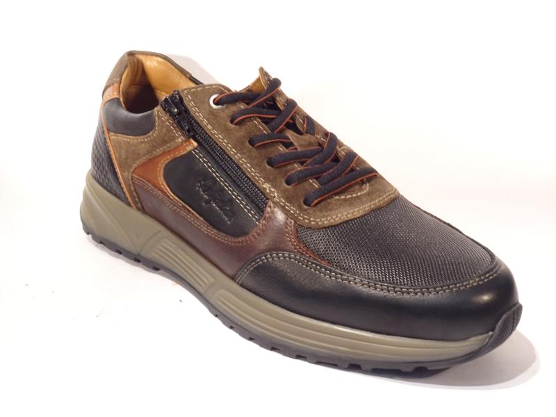 Australian_Hawker_heren_sneakers_zwart_bruin_H_Wijdte