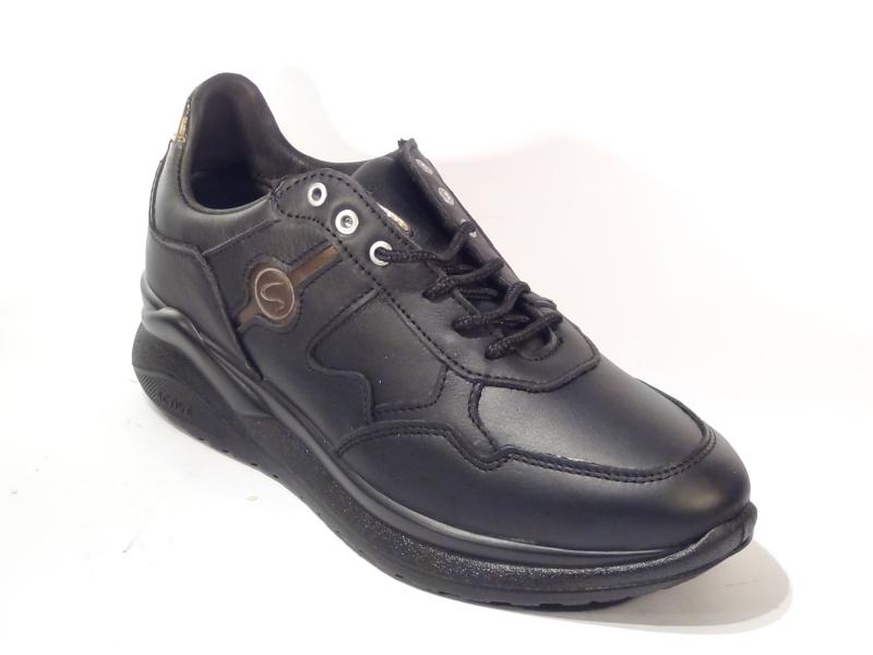 Grisport_6700_01_Veterschoenen_Zwart