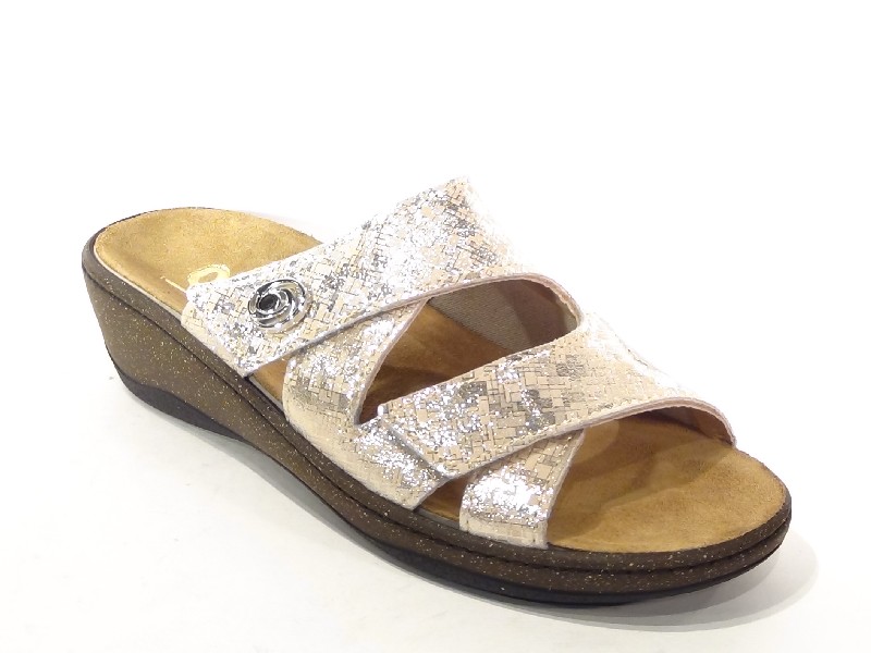 Q Fit Shoes 6000.10.036 Alicante Slippers Beige