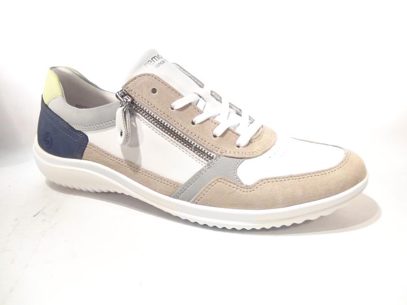 Remonte_D1E06_81_Sneakers_Wit_combi