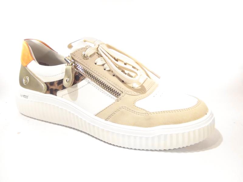 Remonte_D3E05_81_Sneakers_Beige_combi