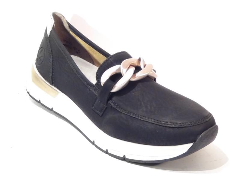 Rieker_58944_00_Instappers_Zwart_F_