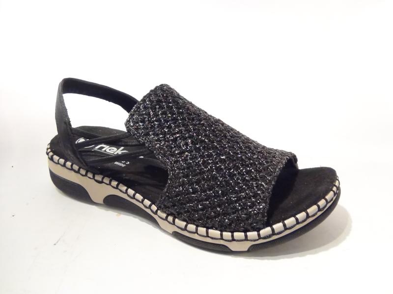 Rieker_66241_00_Sandalen_Zwart_F_