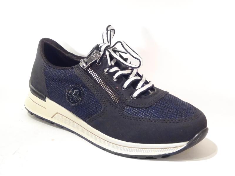 Rieker_N1411_14_Sneakers_Blauw_H