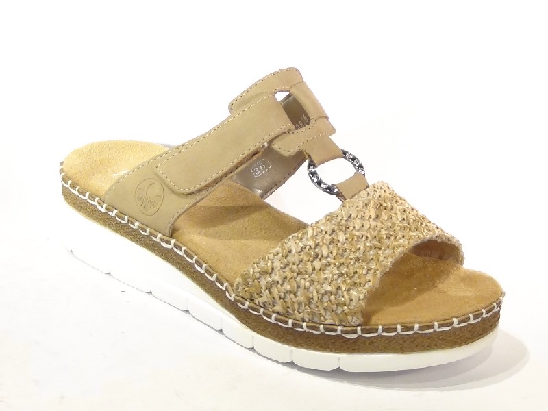 Rieker V1243-60 Slippers Beige E½