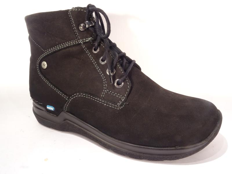 Wolky_0661616_000_Whynot_Enkelboots_Zwart