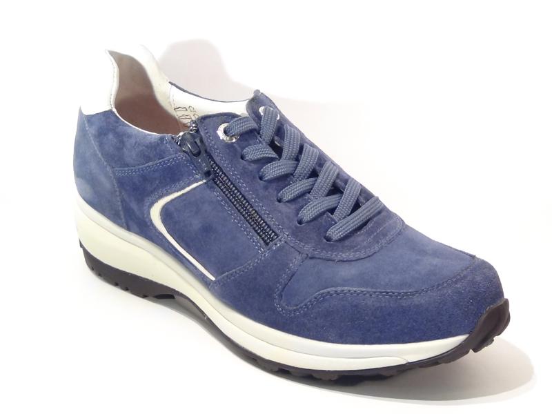 Xsensible_30042_2_254_Jersey_Veterschoenen_Blauw_G