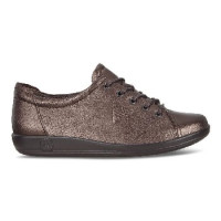 Ecco Dames Sneakers Soft 2.0 Shale Metallic 206503