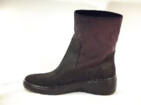 Ecco Dames Enkellaarsje Wedge Zwart 470953-51052