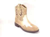 Develab_44496_meisjes_westernlaars_goud_bruin