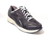 Durea_6316_608_2261_Veterschoenen_zwart_K