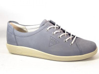 Ecco_206503_02646_Soft_2_0_Veterschoenen_Blauw_1