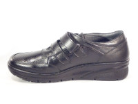 Q Fit Shoes 4223.8.001 Siegen Klittenbandschoenen zwart