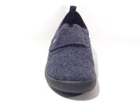 Vooraanzicht Rohde dichte pantoffel 2007 56 blauw
