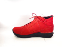 Wolky 0660611 505 Why Enkelboots Rood