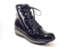 Xsensible 30111.3.048 Milton Enkelboots Zwart Lak G