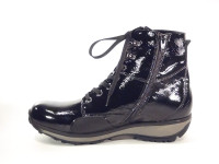 Xsensible 30111.3.048 Milton Enkelboots Zwart Lak G