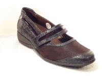 Xsensible Dames Bandschoenen Lipari Bruin 10072 H