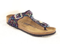 Birkenstock teenslipper Gizeh 1016015 Confetti Black