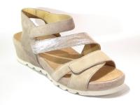 Durea_7405_028_0289_Sandalen_Taupe_K