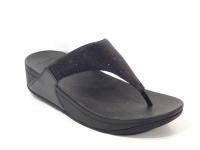 Fitflop_FZ7_090_Lulu_Shimmerlux_Toepost_Teenslippers_Zwart_5