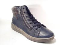 Rieker_X0709_14_Enkelboots_Blauw_G