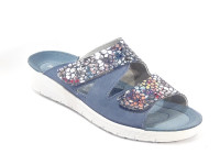 Rohde 1403 55 Slippers Blauw
