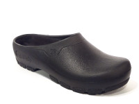 Saliha klomp open hiel zwart 15610