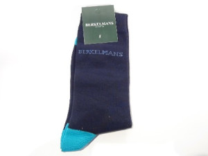 Berkelmans 100SOCK42 Sokken Blauw/Lichtblauw