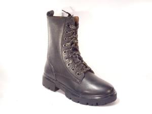 Braqeez_Mayla_Moxie_meisjes_veterboot_zwart