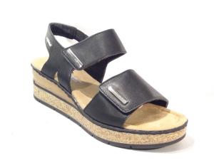 Rieker_63781_00_Sandalen_Zwart_F_