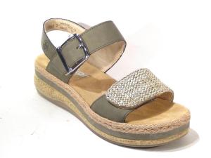Rieker_V0951_54_Sandalen_Groen_E_