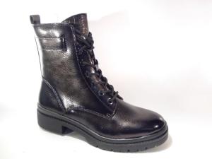 Tamaris_25236_43_286_Enkelboots_Antharacite_Pat