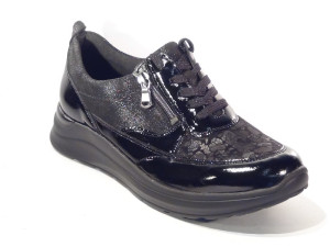 Waldlaufer 950129-01 H-Rosa Sneakers Zwart H