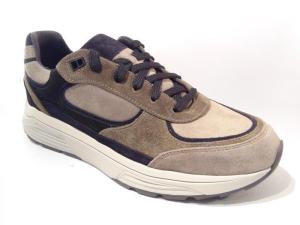 Xsensible_33204_2_515_Manhattan_Men_Veterschoenen_Dark_taupe_combi_HX